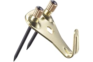 ANCIRS 20 Pack 50 lbs Picture Frame Hangers Hooks with Nails, Heavy Duty Plaster Wall Pro Photo/Heavy Mirror Hanging Kit