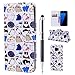 Produktbild Leder Handyhülle für Samsung Galaxy S7 Edge (Nicht für S7) Hülle, Handytasche Leder Flip Case für Samsung Galaxy S7 Edge, Schutzhülle Elegant Bunt Muster Schön Design für Samsung Galaxy S7 Edge, ZCRO Lederhülle Tasche Brieftasche Geldbörse PU Leder Handy Hüllen Wallet Flip Cover Etui Ledertasche mit Standfunktion Kartenfach Magnetverschluss Ultra Dünn Silikon Bumper Case Schale Glitzer Stift für Samsung Galaxy S7 Edge (Niedlich Katzen)