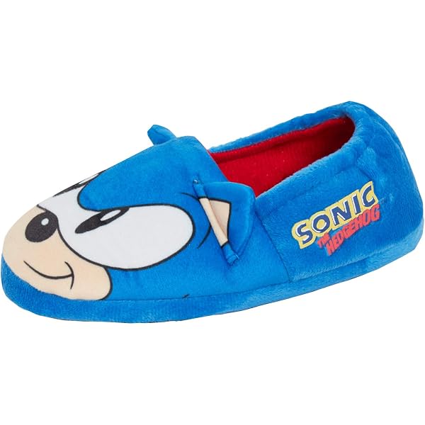 Pantofole Sonic-House Morbide Taglia 38/39 Blu – Prodotto Ufficiale (Marchi CyP)