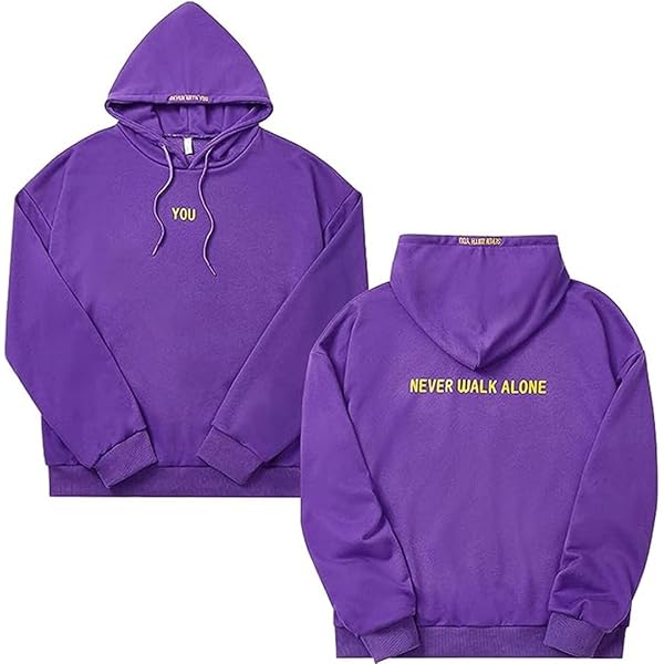 Dolpind Veste Baseball Kpop BTS Love Yourself – Jimin, Jungkook, V, Suga, J-Hope, Sweat à Capuche Kpop Merch