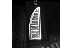 YALIYA Fußstütze Pedale Abde Für FIAT 500x 500 Accelerator Bremse Pedale (Größe : 1Pcs Rest Pedal)