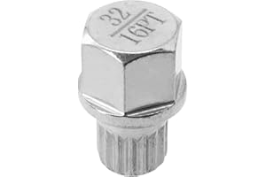 SMZHOMEONE Diebstahlsicherung, 32/16PT Radschlossschlüssel für BMW, Stahl-Radmuttern, Schraubenentfernungszubehör