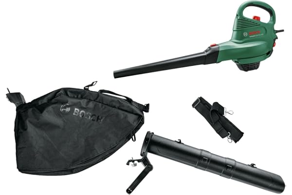 Bosch Aspirateur/Souffleur/Broyeur de Feuilles - UniversalGardenTidy 3000 (3 000 W, Sac de Collecte de 50 L, Vitesse Variable, pour souffler, Aspirer et broyer Les Feuilles, dans boîte Carton)