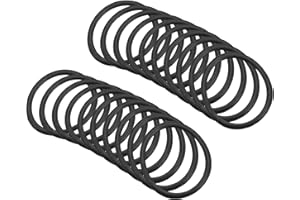 QUARKZMAN 32mm x 25mm x 3.5mm Nitrilkautschuk O-Ringe x 20 Stücke Rund Dichtungsscheibe für Wasserhahn Klempner Reparatur Dichtung Verbindung [Schwarz]