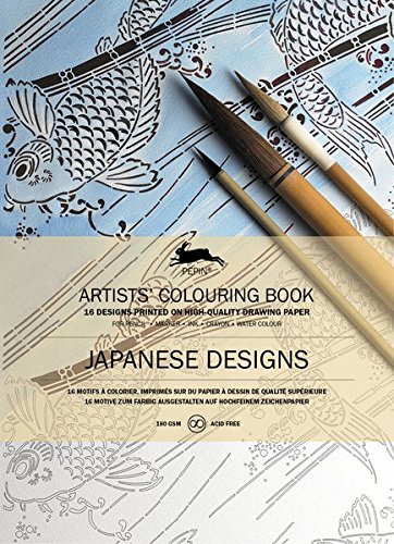 Japanese Designs-Artists' Colouring Book (Artists' Colouring Books)