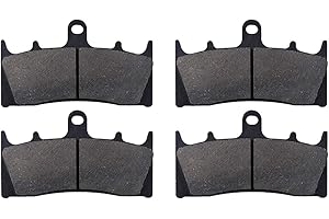 AHL 2 paires Plaquettes de frein kit pour GSX 1300 R/K6/K7 Hayabusa 1999-2007 / GSX 1400 K/FE 2001-2007