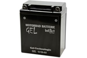 INTACT Batería de Moto GEL 12v 12AH - 51211 - 12n-12a-4a-1-yb12a-a-cb12a-a - 512011012 - gel-technologie