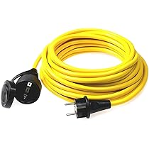 Verlängerungskabel 50 M – 3x1,5 Mm² PUR-Kabel Für Garten & Baustelle