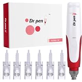 Dr. Pen Ultima N2 Professional Microneedling Pen Wireless Electric Skin Repair Tools with 6 Pieces 12 Pin Replacement Cartridge