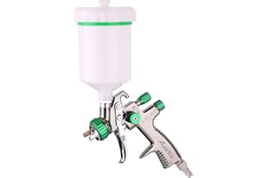 Auarita LVLP Pistolet pulvérisateur à Technologie L-898 Buse de 1,3 mm Durable Capacité de 600 ML pour la Peinture Trois Modes de réglage Couche de Peinture très Fine Extrêmement précise