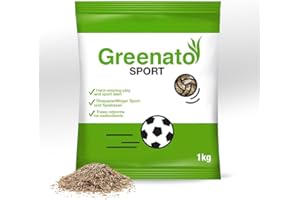 1kg Rasensamen Greenato Sport Sportrasen Sport- und Spielrasen Spiel Rasen Grassamen Rasensaat Gras