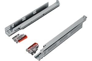 blum TANDEM lådskena 450mm helutdrag | undermonterad Softclose | Skenor osynliga under lådan