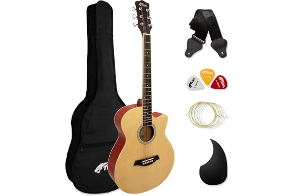 TIGER Petit Corps kit de guitare acoustique – Naturel