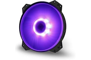 Cooler Master MasterFan MF200R RGB wentylator obudowy RGB LED, technologia cichego chłodzenia, 200 mm R4-200R-08FC-R1