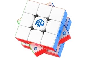 Bukefuno GAN 356 Maglev Flagship GAN 356 M Maglev Speed Cube Maglev Cube Maglev Sans Autocollant Puzzle Maglev Cube Maglev GAN356 Maglev 3x3 (Version Surface Matte)