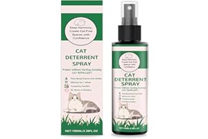 Uzionoie Spray Disuasivo para Gatos,Spray Antiarañazos Gatos,Corrección De Comportamiento De Mascotas,Protege Sofás y Mobiliario,100ML