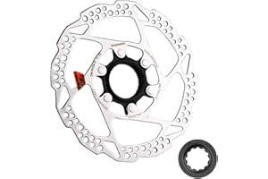 Jane Eyre Discos de freno de bicicleta para disco de freno rotores Shimano SM-RT54 disco de freno de bloqueo central de 160 mm con tapa de bloqueo para bicicletas de carretera bicicletas de montaña