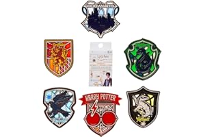 FUNKO Loungefly WB HARRY POTTER STAINED GLASS BLIND PIN SET - Logo - Harry Potter - Blind Box Enamel Pins - Cute Collectable Novelty Brooch - For Backpacks & Bags - Gift Idea - Official Merchandise