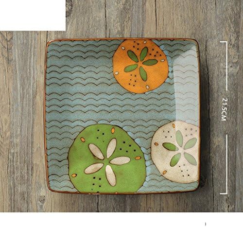 Creative fish pattern ceramic plates dish dish household utensils [side dish] disc dumplings plate chinese dishes-W