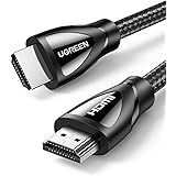 UGREEN HDMI 2.1 Cable 8K@60Hz 4K@120Hz 48Gbps Ultra High Speed eARC Dolby Vision HDR10+ UHD HDCP 2.2 Male Lead Compatible wit