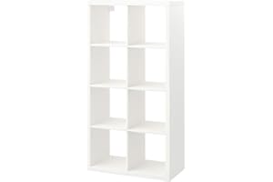 IKEA KALLAX shelving unit white (77x39x147 cm) 8 shelf