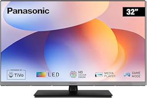 Panasonic TB-32S40AEZ, Serie S40 32 pollici Smart TV LED HD, 2024, TiVo, Controllo Vocale Google e Alexa, Game Mode, Media Player, HDR, HDMI, WLAN, Per un'Esperienza Visiva Ottimale