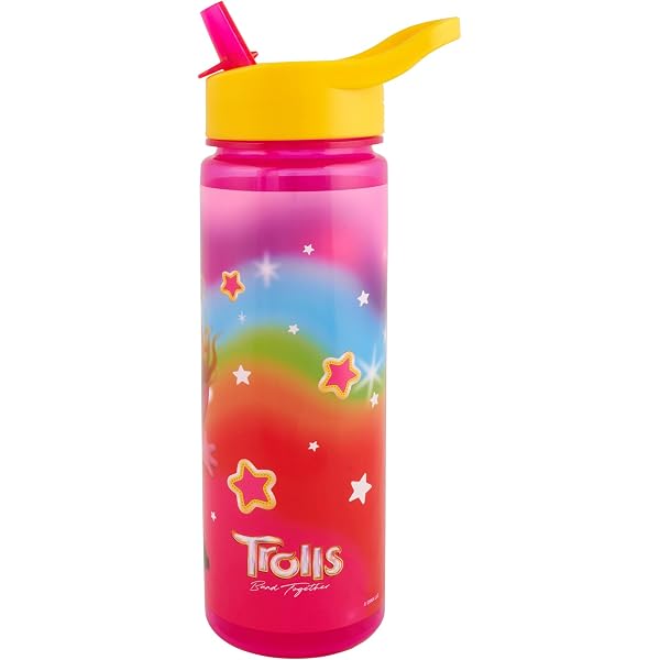 Trolls Glitzer-Haarspangen – 6 Stück, Hakenfrei, Rutschfest, 5 Cm, Für Mädchen & Kinder