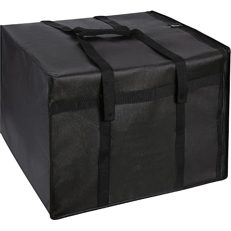 Sac Isotherme Pizza 51x51x30cm - Jusqu'à 4 Pizzas - Livraison Repas