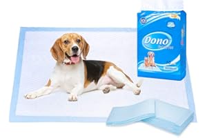 Dono Pet Training Pee Incontinence Pad Puppy House Training Pads Mats for Younger Pets, Adult Pets 60 * 90cm Highly Absorbent & Leakproof 1 bag