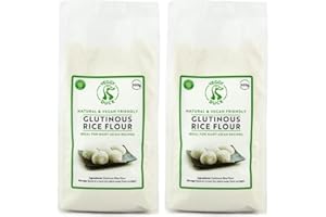 Veggy Duck - Farine de Riz Gluant 500g (Lot de 2 x 500g) | Idéal pour de nombreuses Recettes Asiatiques