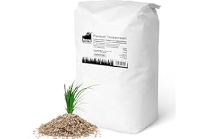 FEPRO 20 kg de semillas de césped resistentes a la sequía, para césped seco y sombra, de germinación rápida, 800 m², ideal para siembra nueva y resiembra