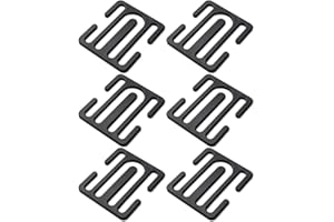 PBAHAUP Clips de Réglage de la Ceinture de sécurité, 6 Pièces Clips voiture, Pince Ceinture de Sécurité Voiture, Pince Ceinture Voiture, pince ceinture voiture ceinture de sécurité voiture RéGlable