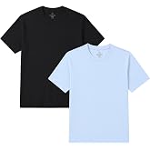 RANUD Erkek 2&rsquo;li Basic T-Shirt,%100 Pamuk Regular Fit Tiş&ouml;rt | %100 pamuk kumaş OEKO-TEX sertifikalı