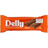 DELLY Chocolate Covered - Fruit Bar with Almonds & Oranges