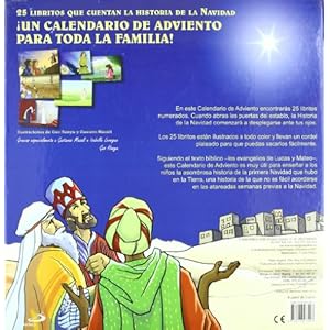 La historia de la navidad: Calendario de Adviento (La Biblia y los niños)