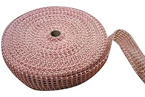 La zappa Rete elastica a doppia trama pesante, calza per insaccati e salumi ideali per l' affumicatura e stagionatura (12 Quadri, 20 m)