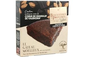 Biscuiterie de Provence Glutenfreier Kuchen mit Valrhona-Guanaja-Schokolade, (225 g)