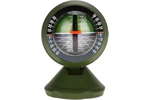 SHANRYA éQuipement De Mesure D'éQuilibreur De MèTre Multifonctionnel ExtéRieur d'angle D'InclinomèTre De Voiture Multifonctionnel