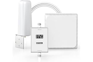 ANYCALL Mobilfunk Verstärker für Band 3/20, Handy Signalverstärker für Haus und Büro, 4G LTE 3G GSM Repeater Empfangsverstärker Handy Kompatibel mit Europäischen Netzbetreibern, 360-Grad-Antenne