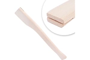 BAUSTER Axtstiel aus stabilem Buchenholz – Ersatzstiel für Spaltaxt & Beil – ergonomisch & stoßfest, in verschiedenen Längen (80 cm)