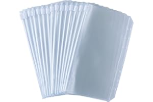 ‎TANGBOHU TANGBOHU A6 Binder Taschen 15 Stück Durchsichtige PVC 6-Loch Bindertaschen Reißverschluss Ordner Wasserdicht Geld Budget Umschläge für Notebook-Planer Einlegeseiten Loseblattbeutel