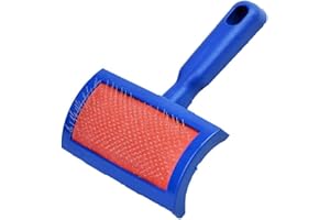 Naturasan Fellbürste für Lammfelle und Schaffelle, Leichte Universal-Pflegebürste für viele Fellarten, auch als Fellbürste für Haustiere, Hunde, Katzen, Kaninchen