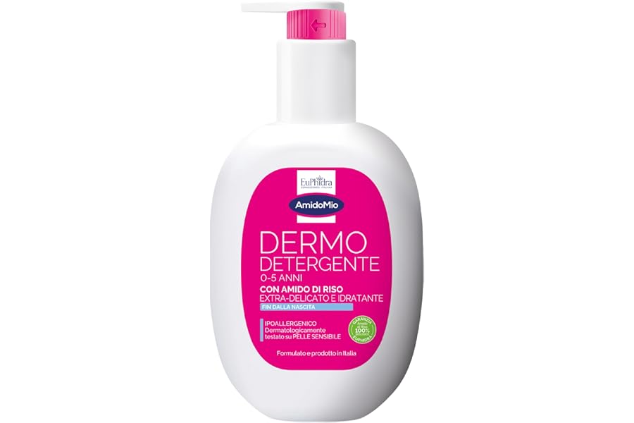 Euphidra AmidoMio Dermo Detergente 0-5 anni delicato pelle sensibile – 400 ml