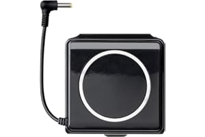 OSTENT 2400mAh External Battery Charger Power Storage Pack Compatible for Sony PSP 2000 3000 Color Black