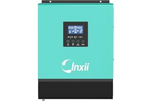 Inxii 3000w Hybrid Wechselrichter 24V 230V mit 50A PWM Solarregler 4 Arbeitsmodi : Solarladung, Strompriorität, Solarpriorität, Hybridladung