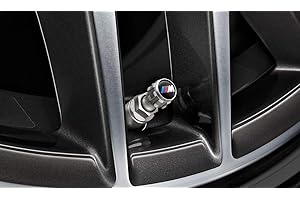 BMW M Performance 36122447402 nakładki ochronne na wentyle powietrzne/przeciwpyłowe, 4 sztuki