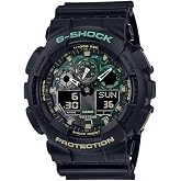 Casio GA-100RC-1ADR Kol Saati, Siyah, Standart