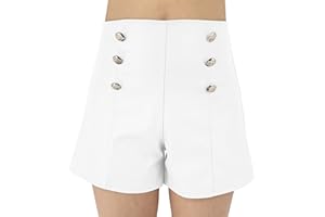 JOPHY & CO. Pantaloncini Ecopelle Donna Vita Alta (cod. 6632)