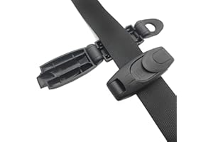 FYHJNC Car Seat Belt Clip, Universal Seatbelt Adjuster, Shoulder Neck Strap Positioner Lock Clips (2 Pack)