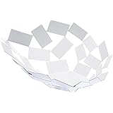 Alessi La Stanza dello Scirocco MT03 W - Centrotavola di Design in Acciaio Inossidabile 18/10 Colorato con Resina Epossidica,